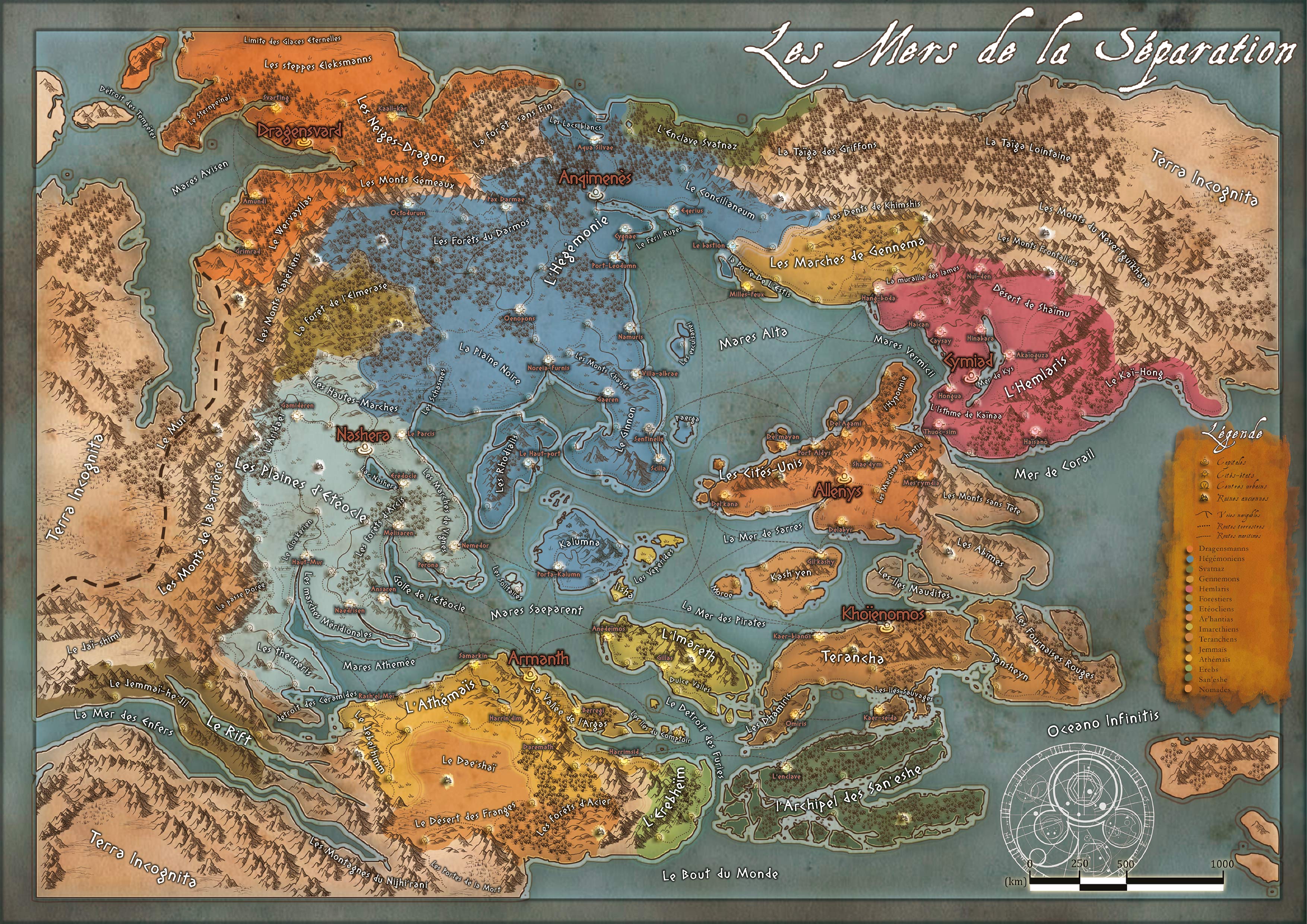 cartemersA4 Les Chants de Loss, le Jeu de Rôle